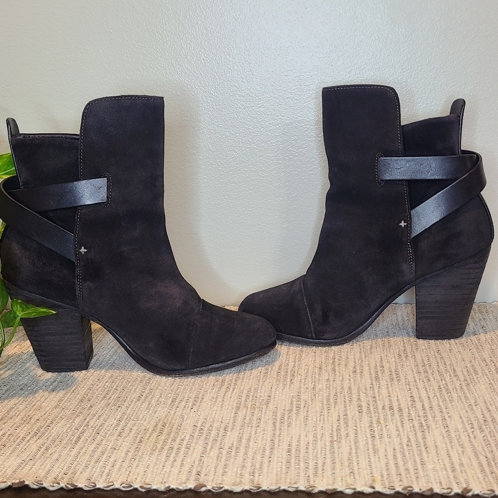 Rag And Bone Kinsey Booties Size 37/ 6 Womens - image 6